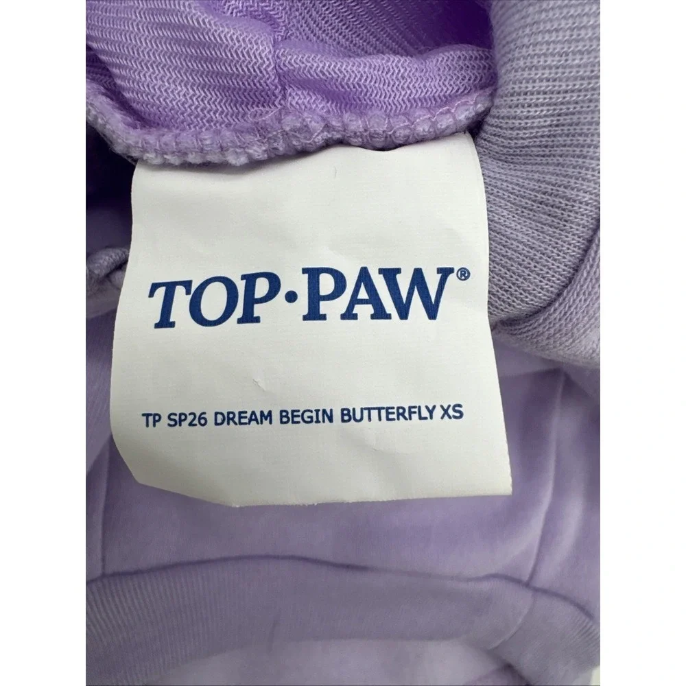 Purple Dream Butterfly Size X Small Dog Apparel‎ Brand Sequins